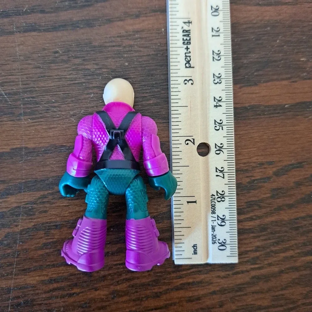 Fisher-Price Imaginext DC Super Friends Lex Luthor Purple Green Figure 2.75